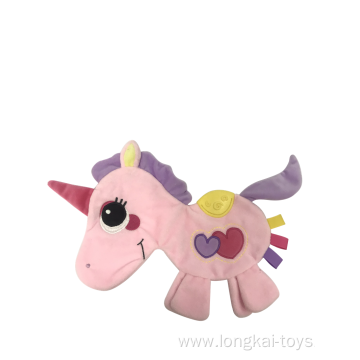 Baby Comfort Towel Unicorn Pink And Rosy